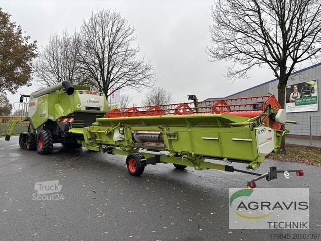 Maaidorser Claas LEXION 670 TERRA TRAC + SW V750 + TW