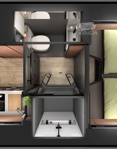 Integrirani avtodom NIESMANN+BISCHOFF Arto 84, Gas-/Festtank,Sat Twin,Autark,AHK