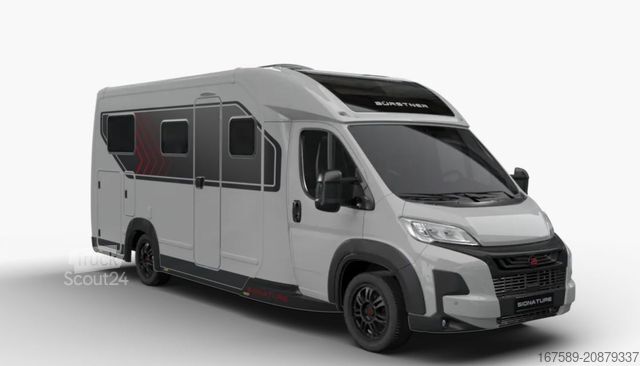 Polintegriran avtodom BÜRSTNER Signature SFT 7.4, Alde,Lithium,Navi,Sat,TV,AHK