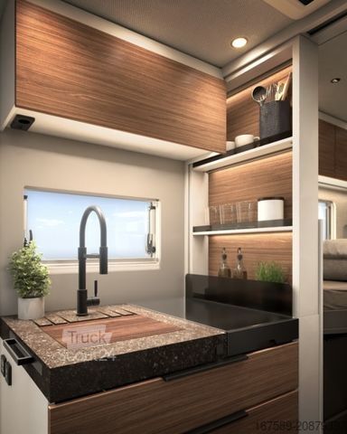 Polintegriran avtodom BÜRSTNER Signature SFT 7.4, Alde,Lithium,Navi,Sat,TV,AHK