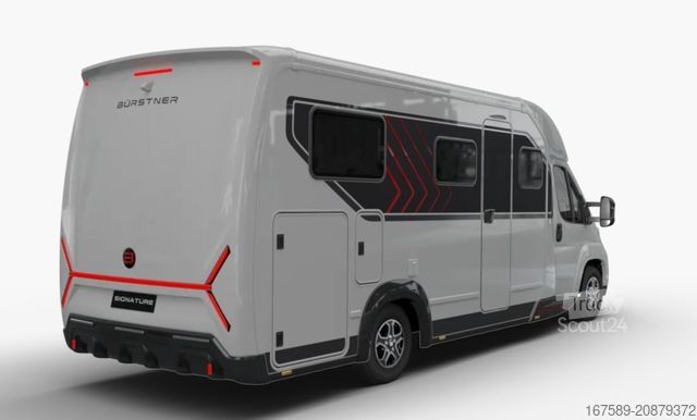 Polintegriran avtodom BÜRSTNER Signature SFT 7.0, Alde,Lithium,Navi,Sat,TV,AHK