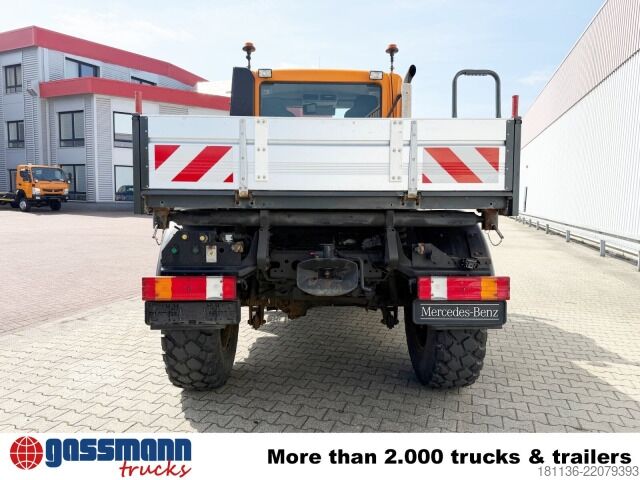 Autocamion cu destinație specială Unimog U 300 4x4, Kipper, VarioPilot, Kommunalhydraulik,
