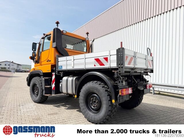 Autocamion cu destinație specială Unimog U 300 4x4, Kipper, VarioPilot, Kommunalhydraulik,