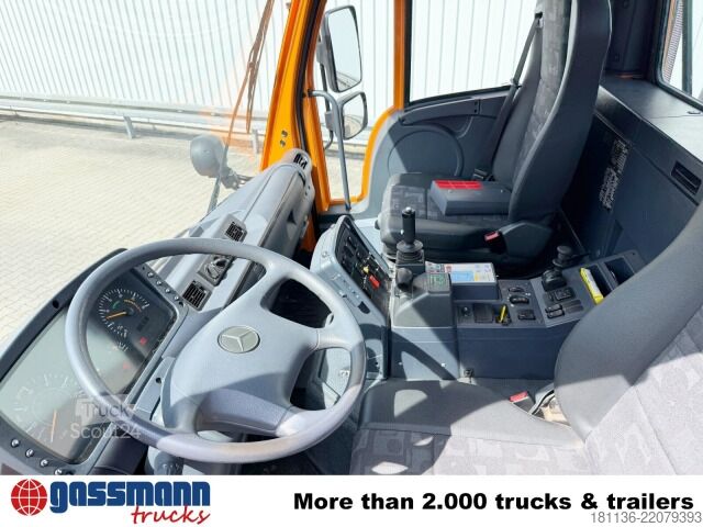 Autocamion cu destinație specială Unimog U 300 4x4, Kipper, VarioPilot, Kommunalhydraulik,