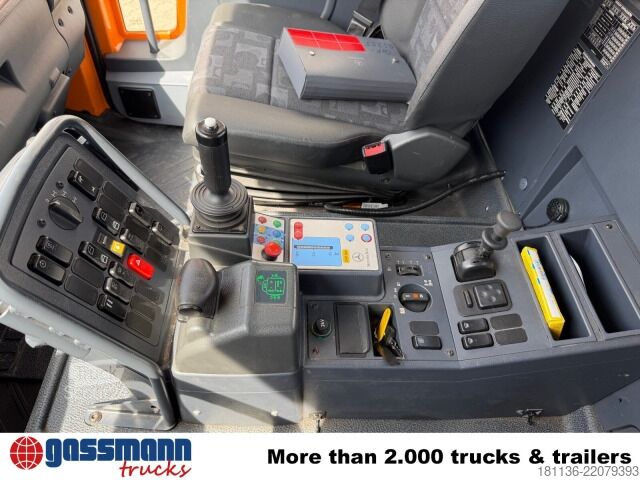 Autocamion cu destinație specială Unimog U 300 4x4, Kipper, VarioPilot, Kommunalhydraulik,