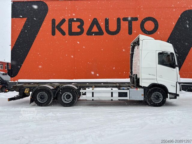 Chasis cabina Volvo FH 500 6x2*4 9 TON FRONT AXLE / RETARDER / CHAS...