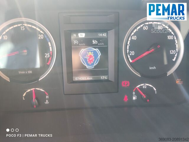 Camión grúa SCANIA R 450 6X2 GRUA CAJA FIJA - BDF EURO 6