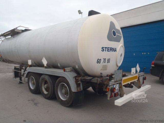 Tankauflieger  INSULATED ADR FL + AT CLASS 3 + 9 hazardous tank