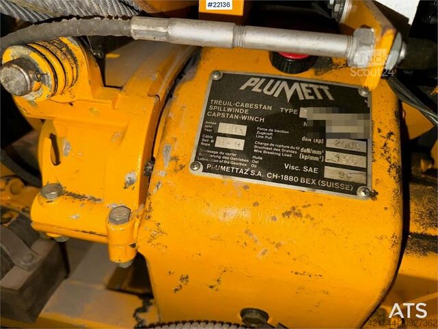 Statybinė mašina  Plumett TL20 DRS tensioner
