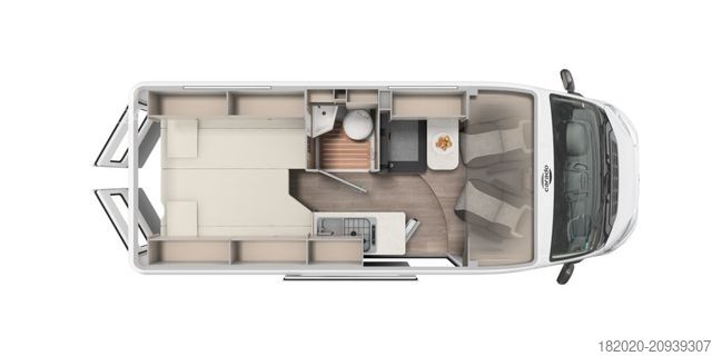 Kastenwagen Wohnmobil / Campervan CARADO Camper Van CV 602 PRO AUTOMATIK,DIESELHEIZUNG,NA