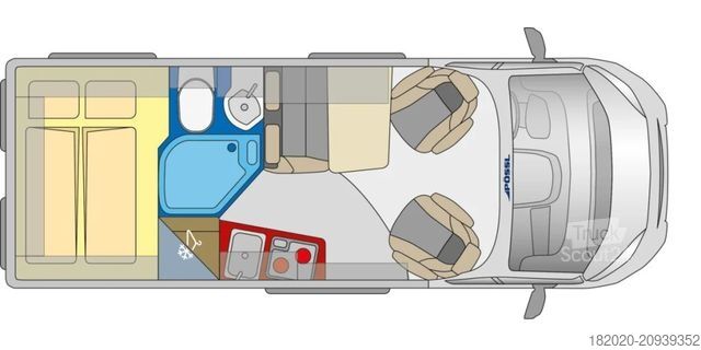 Camper PÖSSL D-Line 2WIN R AUFSTELLDACH,AUTOMATIK uvm.