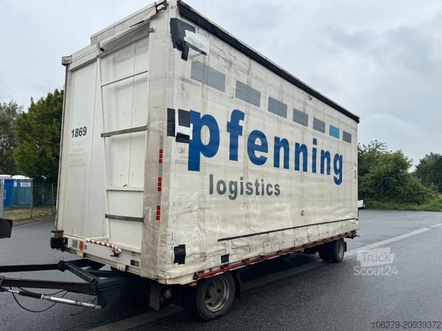 Priekaba su darbo platforma Eggers Industrieanh/Plattform