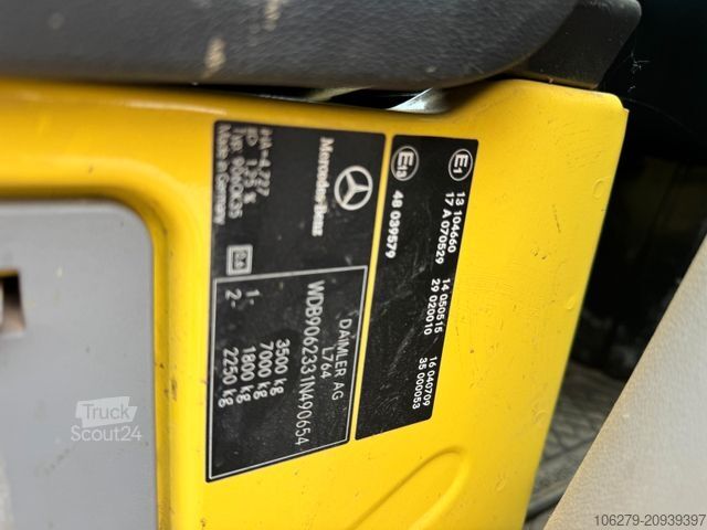 Pick-up varevogn MERCEDES-BENZ 316 CDI Doka Pritsche