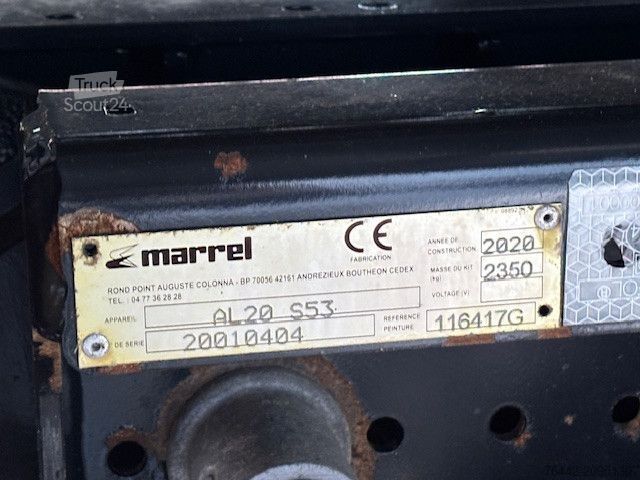 Φορτηγό γερανός roll-off MAN TGS 33.470BL-KRANCONTAINER!!-FUNK-TOPZUSTAND