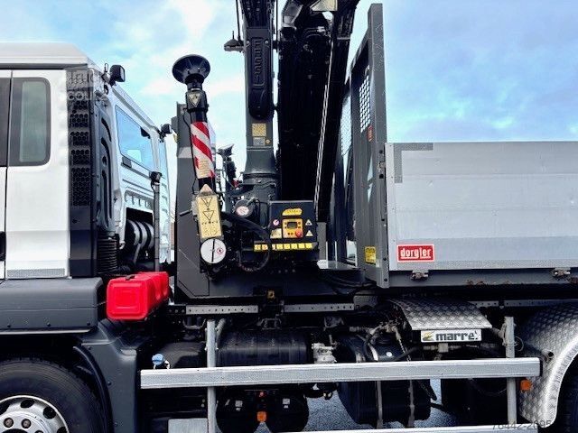 Φορτηγό γερανός roll-off MAN TGS 33.470BL-KRANCONTAINER!!-FUNK-TOPZUSTAND
