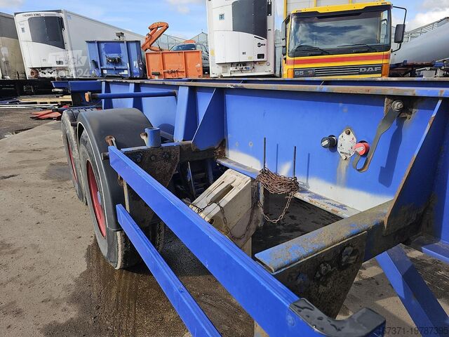 Trasporto di container MKF METALLBAU CS 20 | 20 FOOT CONTAINER CHASSIS | BPW DRUM | ...