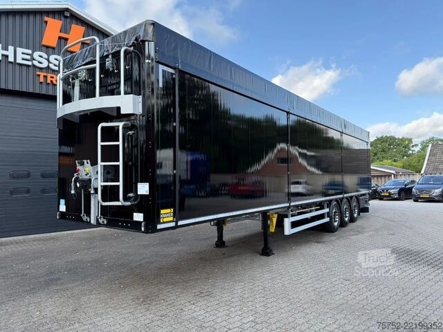 Fond mouvant Kraker K-Force 92m3 NIEUW Zwart Liftas 10MM Vloer Alum...