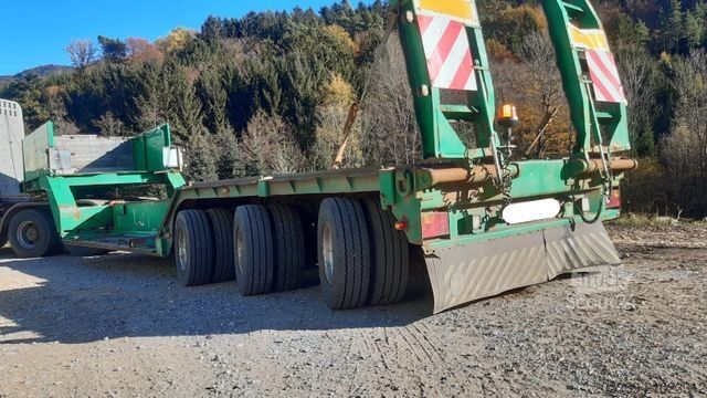 Camion forestier SCANIA R620/V8 & RANCKE WOOD PROCESSOR TRAILER