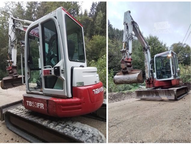 Excavatrice à chaînes TAKEUCHI TB53FR/POWERTILT/SCHNELLWECHSLER/5TONNEN
