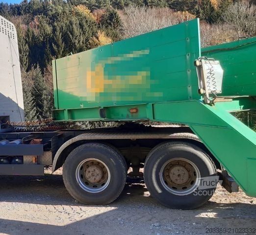 Низкорамный полуприцеп  RANCKE/WOODPROCESSOR TRAILER/3-LENKA./AUSZIEHBAR