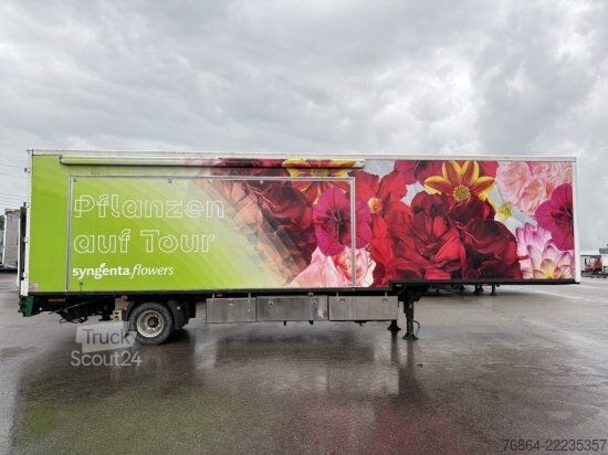 Полуремарке-фургон  K.M.A HOLLAND KM02 KG, VERKAUFSKOFFER MIT KüCHE,  RECHTS TERRASSE AUSKLAPPBAR, SHOWTRAILER