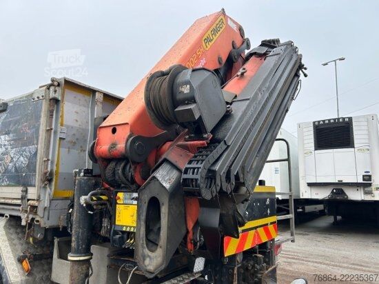Sklápač SCANIA R560CB 6X4 ZWEISEITENKIPPER MEILLER,  PALFINGER KRAN PK34002-SH, E5