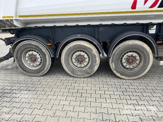 Kippers oplegger Wielton Tipper Alu-square sided body 28m³