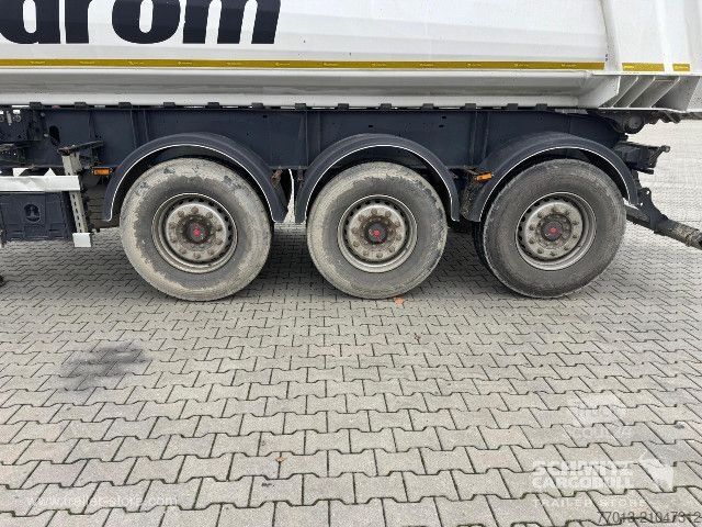 Kippers oplegger Wielton Tipper Alu-square sided body 28m³