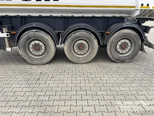 Kippers oplegger Wielton Tipper Alu-square sided body 28m³