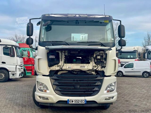 Système de bras à crochet DAF CF 460 HYDRAULIC, NAVI, BACKUP CAM
