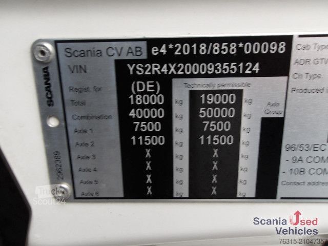 Volume trekker Scania R460 EB - GRIFFIN MEGA EDiTiON - 2.222,- LEASING