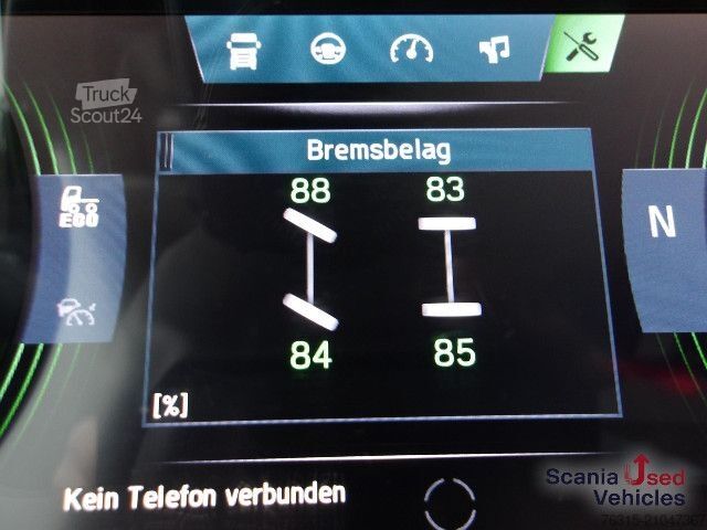 Volume trekker Scania R 460 EB - MEGA - HIGHLINE - 2x TANKs - ACC