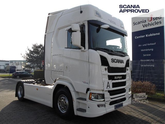 Standaard trekker Scania S500 NB - FULL AIR - HYDRAULIK - HIGHLINE - LEDER