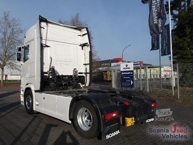 Standaard trekker Scania S500 NB - FULL AIR - HYDRAULIK - HIGHLINE - LEDER