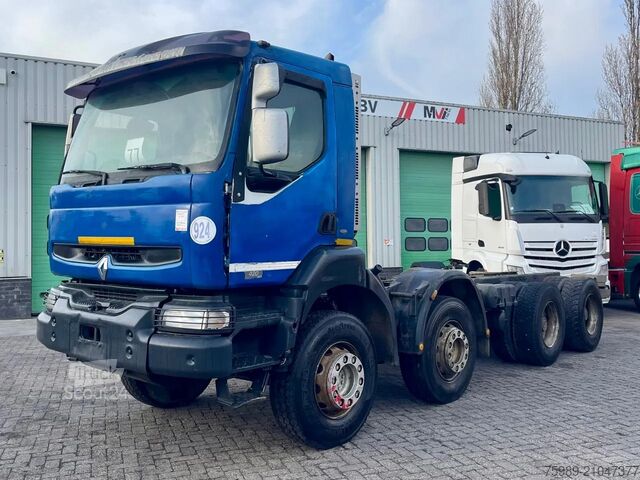 Poids lourds Renault Kerax 380 8x4 , PTO, full spring
