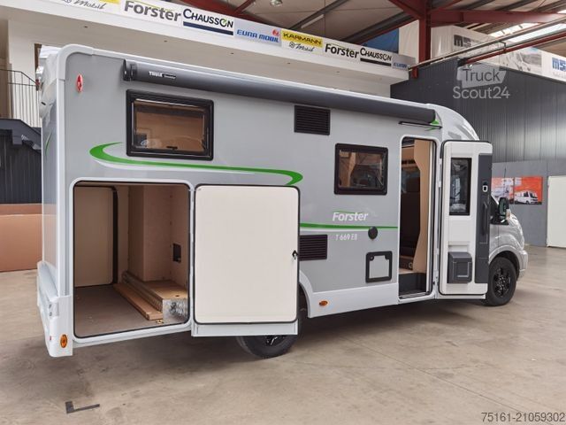 Camping-car semi-intégré FORSTER T 669 EBN COUPÈ / 165PS-AUTOMATIK / EINZELBETTEN