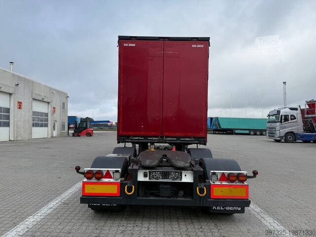 Remorque à timon Kel-Berg / remorque intermédiaire / remorque de liaison Kel-Berg Drawbar trailer / Zwischenauflieger / Linktrailer