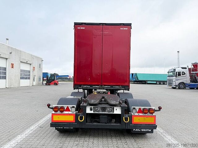 Remorque à timon Kel-Berg / remorque intermédiaire / remorque de liaison Kel-Berg Drawbar trailer / Zwischenauflieger / Linktrailer