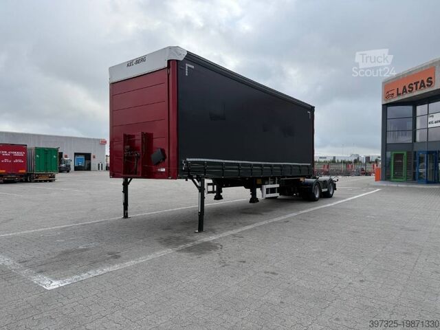 Remorque à timon Kel-Berg / remorque intermédiaire / remorque de liaison Kel-Berg Drawbar trailer / Zwischenauflieger / Linktrailer