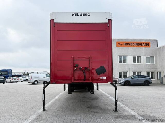 Remorque à timon Kel-Berg / remorque intermédiaire / remorque de liaison Kel-Berg Drawbar trailer / Zwischenauflieger / Linktrailer