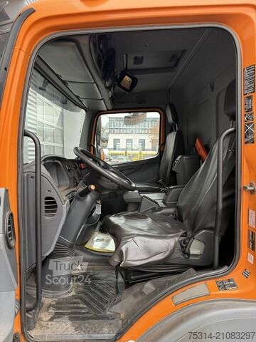 Swap body truck mercedes-benz Atego 818 Koffer LBW Schweissmas/ Klima/ Standh.