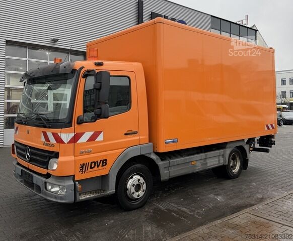 Box van mercedes-benz Atego 818 Koffer LBW Schweissmas/ Klima/ Standh.