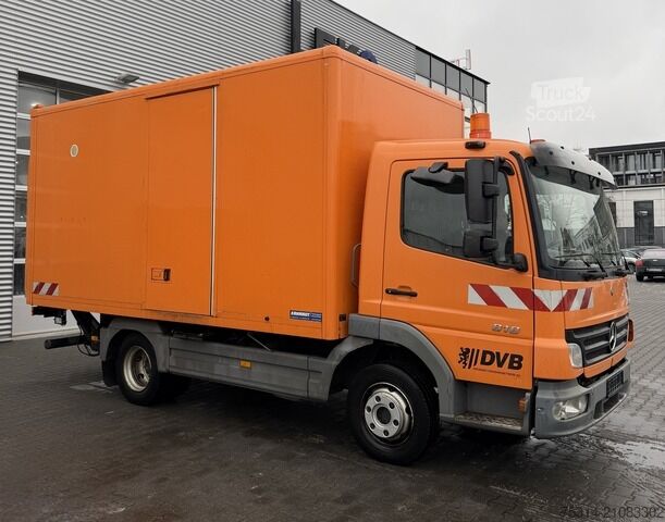 Box van mercedes-benz Atego 818 Koffer LBW Schweissmas/ Klima/ Standh.