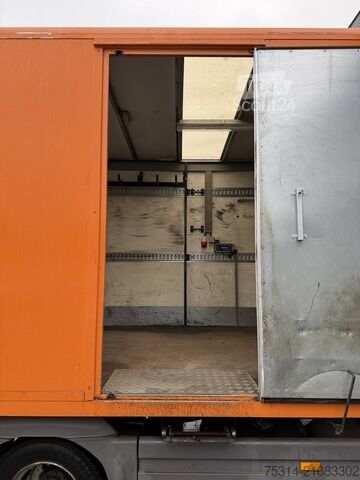 Box van mercedes-benz Atego 818 Koffer LBW Schweissmas/ Klima/ Standh.