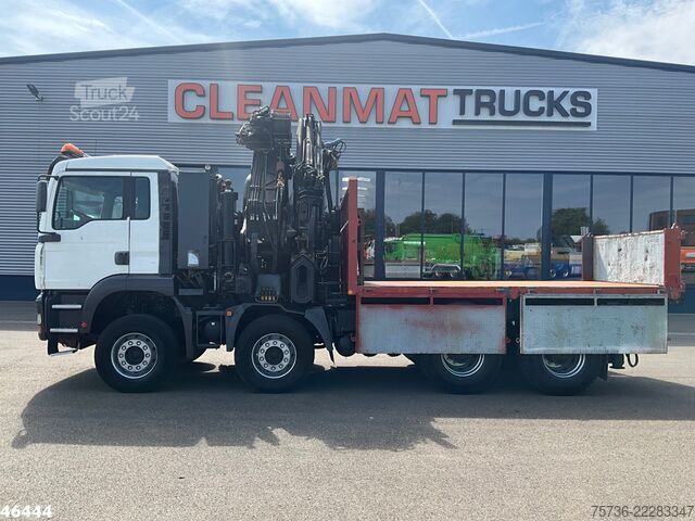 Camion-grue Man TGA 41.363 8x4 Manual Full steel Hiab 80 Tonmet...