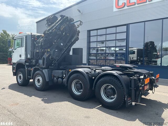 Camion-grue Man TGA 41.363 8x4 Manual Full steel Hiab 80 Tonmet...