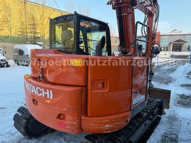 Minigraafmachine HITACHI ZX85USB-6*Verstellausleger*Pads*Tilt*Klima*Kamer