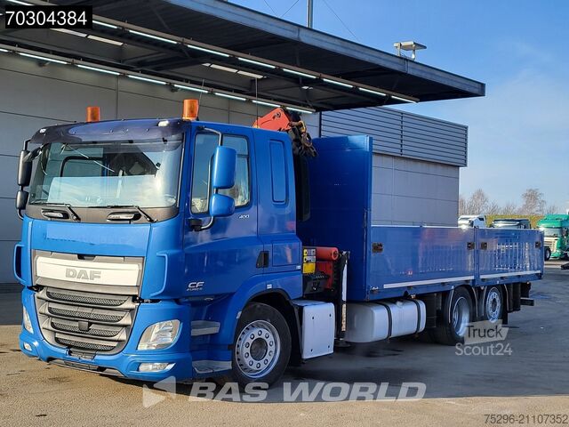 Ladepritsche DAF CF 400 6X2 Palfinger PK16001-K Crane Kran Remot...