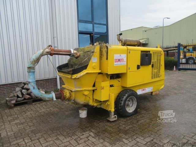 Бетононасос MERCEDES-BENZ 2016 CIFA PC 506/ 309 D6  Trailer PUMP