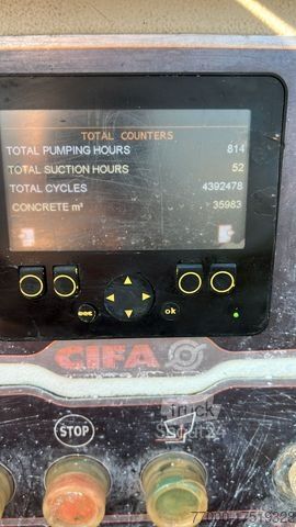 Betonpumpe MERCEDES-BENZ 2016 CIFA PC 506/ 309 D6  Trailer PUMP